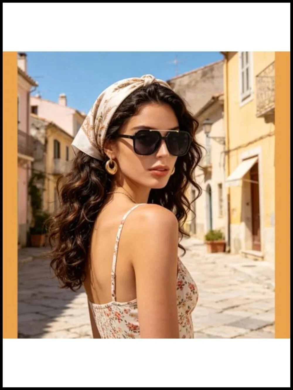 Retro Oversized Aviator Sunglasses 4 Pack Double Bridge UV400 Metal Legs